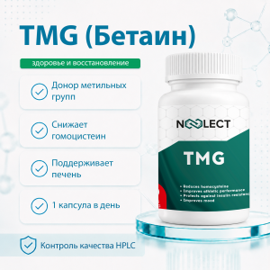 Trimethylglycine (TMG) 60 капсул фото